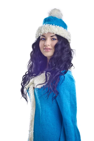 Snow Maiden Russian Christmas — Stock Photo, Image