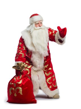 Noel Baba ve onun çanta hediye