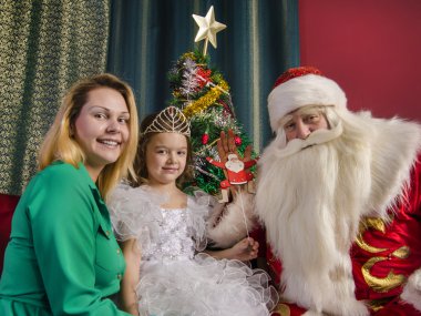 İnsanlar Noel Baba tebrik