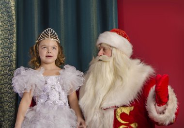 İnsanlar Noel Baba tebrik