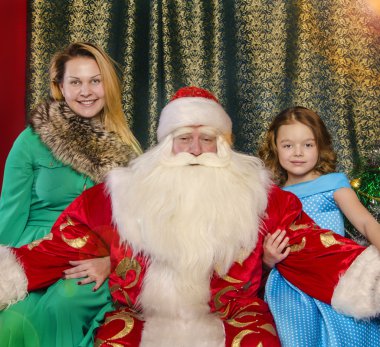 İnsanlar Noel Baba tebrik