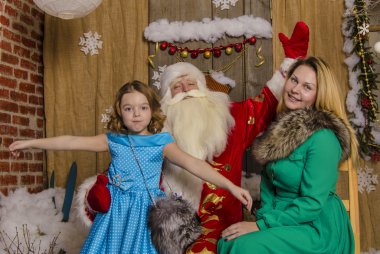 İnsanlar Noel Baba tebrik