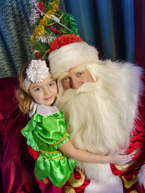 İnsanlar Noel Baba tebrik