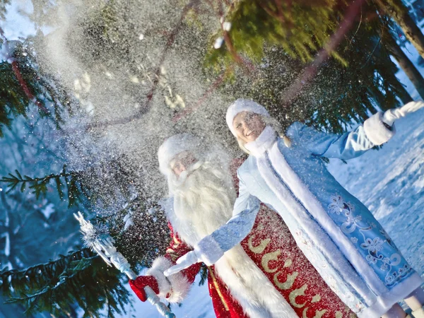 산타 클로스 러시아 크리스마스 — 스톡 사진