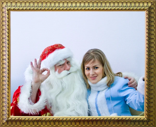 Weihnachtsmann russische Weihnacht — Stockfoto