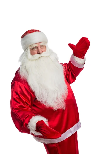 Babbo Natale sta ballando — Foto Stock