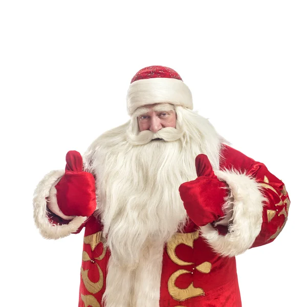 Santa Claus on a white background — Stock Photo, Image