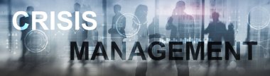 Kriz Yönetim Çözümü Kriz Kimlik Planlama Konsepti.
