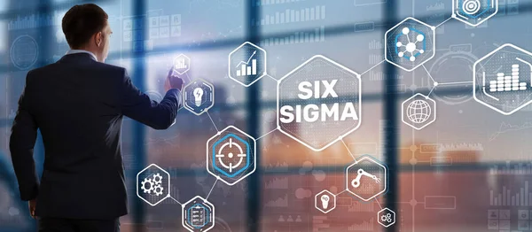 Six sigma - ensemble de techniques et d'outils pour l'amélioration des processus 2021. — Photo