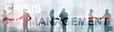 Kriz Yönetim Çözümü Kriz Kimlik Planlama Konsepti.