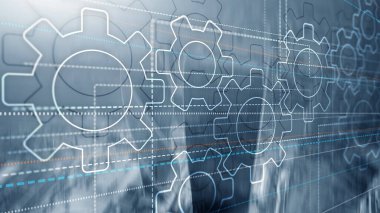 3D vitesli akıllı şehir. İş dünyası konsepti takım çalışması.