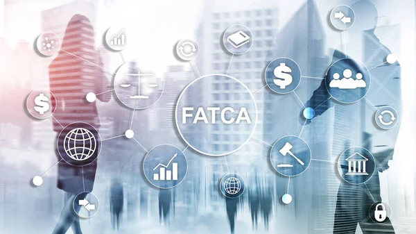 Fatca Foreign Account Tax Compliance Act United States America Government — стоковое фото