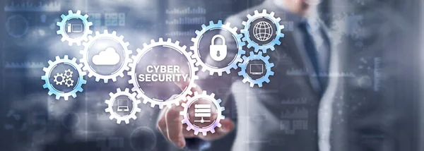 Cyber Security. Data Protection Network Privacy Concept — Stock Photo, Image