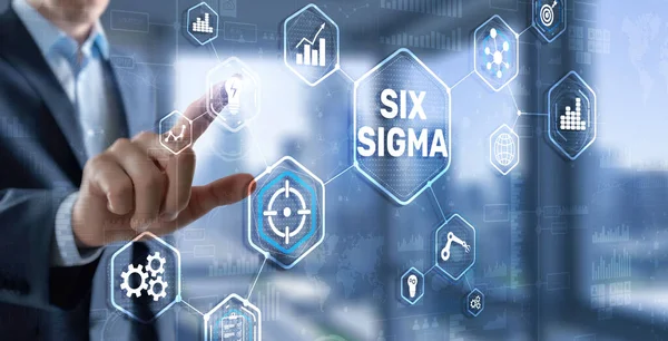 Six sigma - set of techniques and tools for process improvement 2021 — Stock Photo, Image