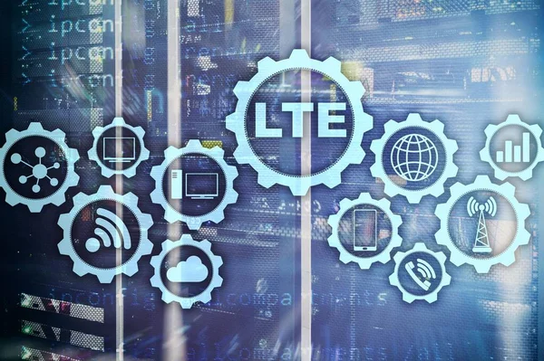 Lte Wireless Business Internet Virtual Reality Concept Informační Komunikační Technologie — Stock fotografie