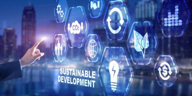 SDG - Sürdürülebilir Kalkınma Hedefleri. İş Teknolojisi kavramı