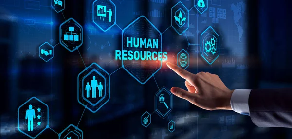 Modern Human Resources Hiing Job Occupation Concept. Unternehmenstechnologie — Stockfoto