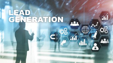 Lider Jenerasyon Analizi İş Araştırmaları Konsepti. Pazarlama Stratejisi Finans Teknolojisi.