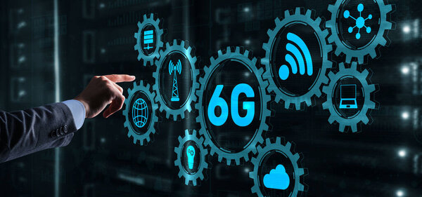 Креативное подключение к сети 6G Internet Mobile Wireless 2021