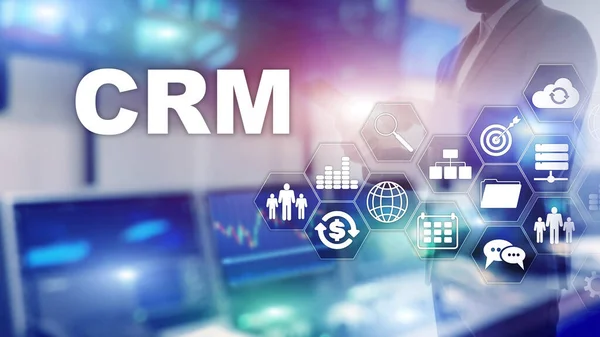 Business Customer Crm Management Analysis Service Concept Relationship Management — Stock Photo, Image