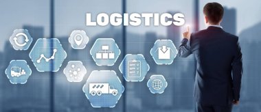 Lojistik ağ dağıtım konsepti 2021. Akıllı teknoloji