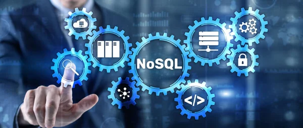 NoSQL-beginselen voor de implementatie van databankbeheermechanismen — Stockfoto