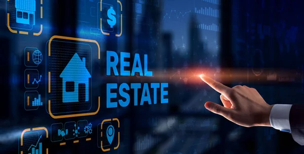 Real estate concept. Buying real estate for business or life.