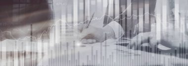Kontrat imzalıyorum. Web siteniz için Evrensel Finansal Arkaplan.
