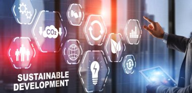 SDG. Business Technology konsepti. Sürdürülebilir Geliştirme Hedefleri.
