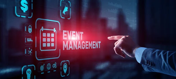 Event management. Creatie en ontwikkeling van persoonlijke en zakelijke evenementen — Stockfoto