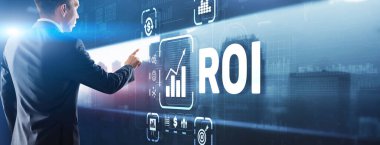 Roi Yatırım İşletmeleri Teknolojisi Analizi Finans Konsepti
