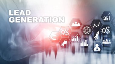 Lider Jenerasyon Analizi İş Araştırmaları Konsepti. Pazarlama Stratejisi Finans Teknolojisi.