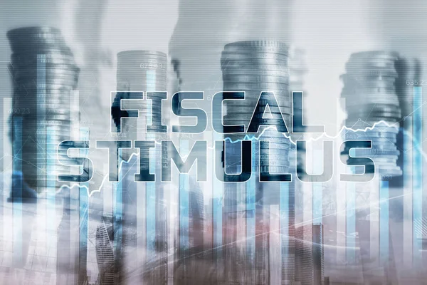 Fiscale stimulus Wereldeconomie — Stockfoto