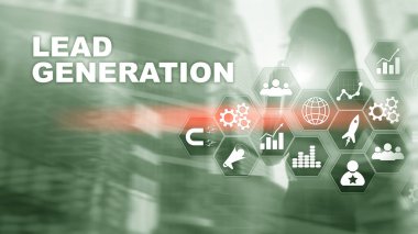 Lider Jenerasyon Analizi İş Araştırmaları Konsepti. Pazarlama Stratejisi Finans Teknolojisi.