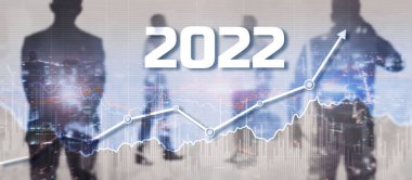 Yeni yıl 2022 finans teknolojisi işi değiştiriyor. Yatırım fikrinin geri dönüşüyle birlikte büyüme grafiği.