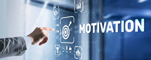 Motivation personlighetsutveckling koncept. Uppnående av mål — Stockfoto