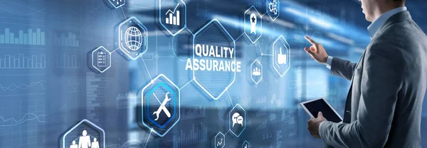 Assurance qualité ISO DIN Service Guarantee Standard Retail Concept — Photo