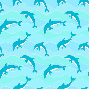 Yunuslarda vektörsüz desen.