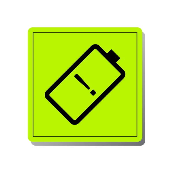 Batterie-Statussymbol — Stockvektor