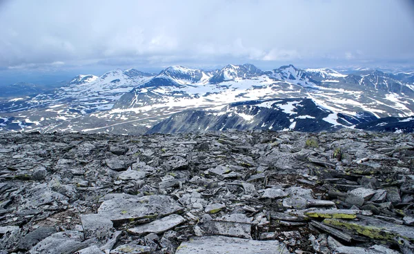 Panorama dalla montagna Storronden — Foto Stock