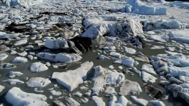 Flygfoto över arktiska regionen, Alaska — Stockvideo