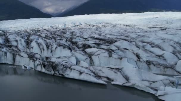 Aerial view of Arctic Region, Alaska — Stock Video