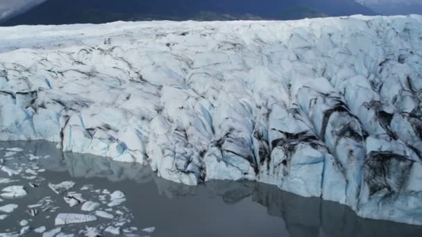 Vue aérienne de la région arctique, Alaska — Video