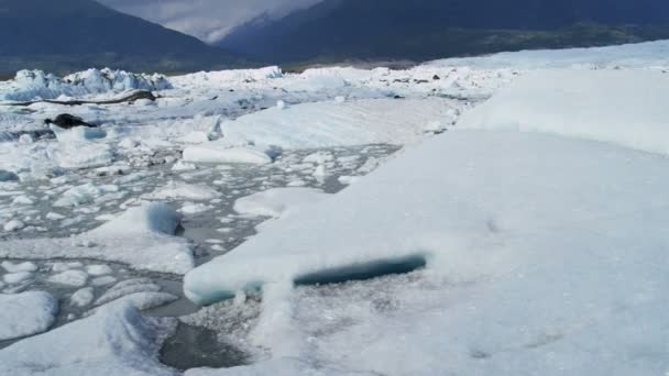 Vue aérienne de la région arctique, Alaska — Video