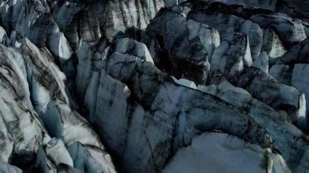 Vue aérienne de la région arctique, Alaska — Video