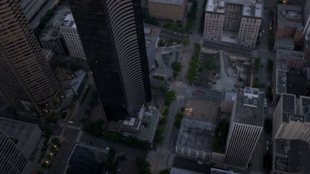 Het centrum van Seattle business district — Stockvideo