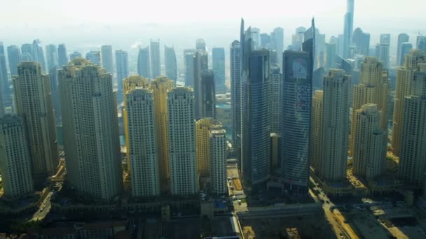 Dubai skyline cidade — Vídeo de Stock