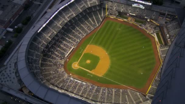 Estádio de beisebol Safeco Field em Seattle — Vídeo de Stock