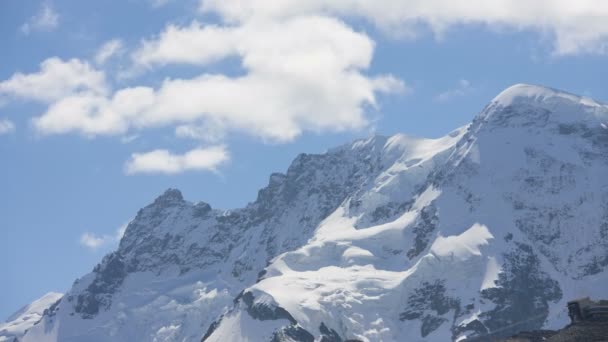 Cloud formations over Matterhorn — Stock Video