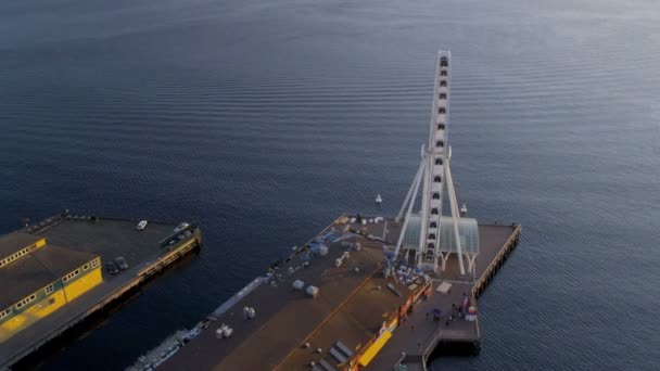 Grande roue au Waterfront Park, Seattle — Video